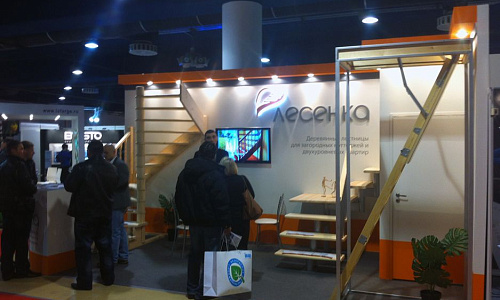 «Лесенка» приняла участие в акции от «MosBuild-2012» 1