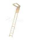 Деревянная чердачная лестница ЧЛ-22 600х1200 - превью фото 1